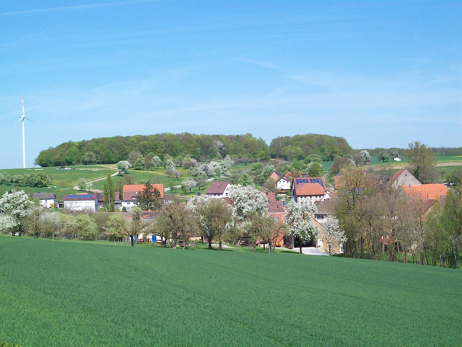 Blick auf Stachenhausen