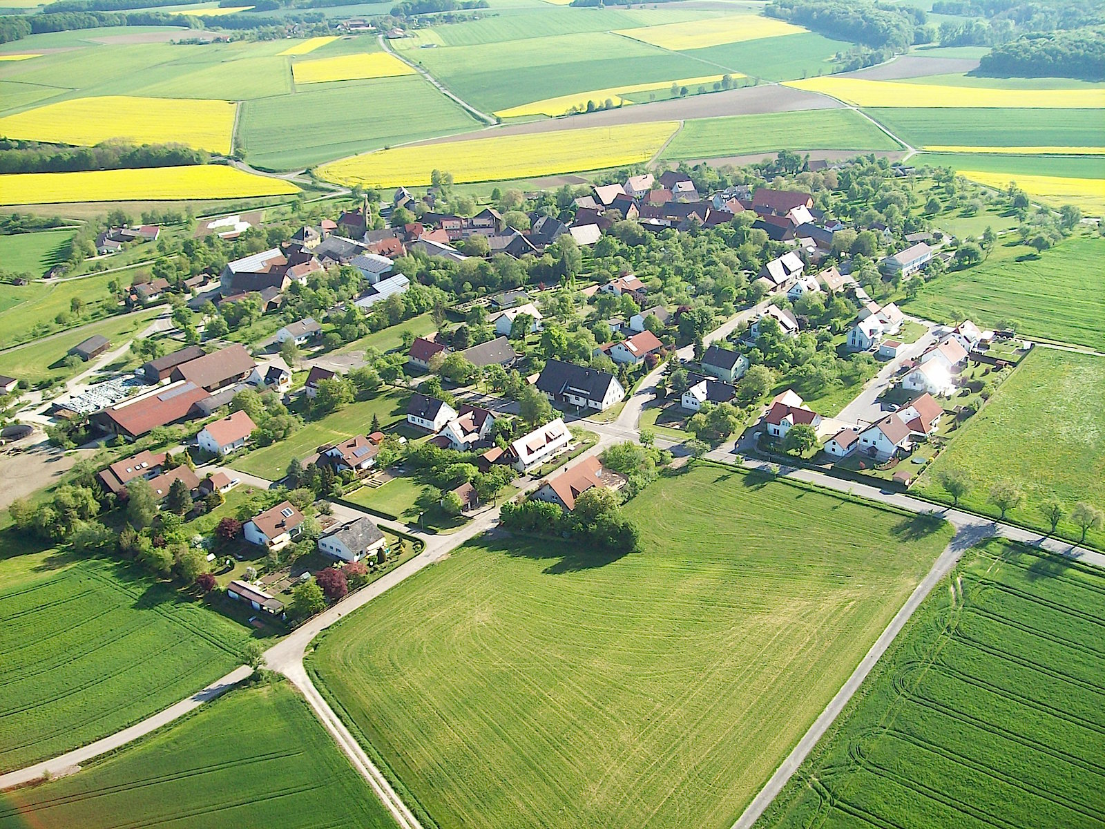 Luftbild Weldingsfelden